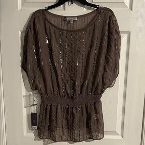 Brand New Jennifer Lopez Sequin Blouse
